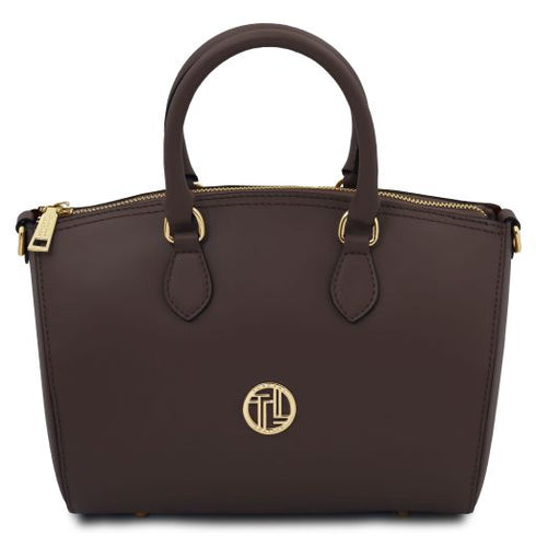Layla - Leather duffle bag